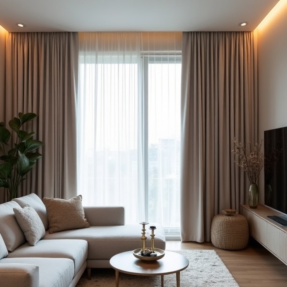 Beerwah Residential Curtain Cleaning Results